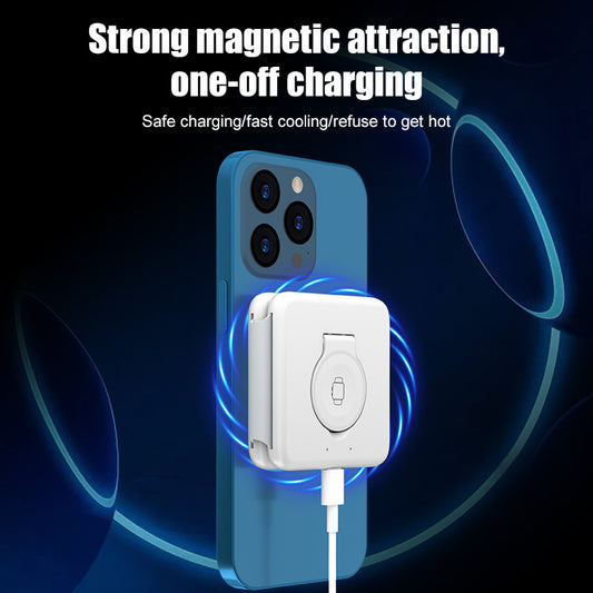 Folding Magnetic Wireless Charger 3-in-1